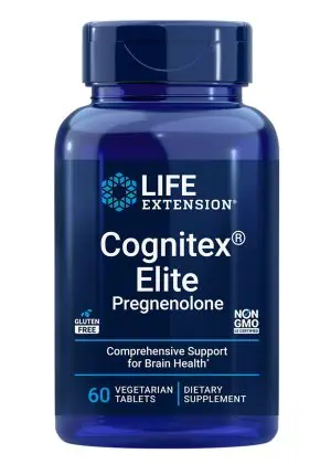 Cognitex Elite Pregnenolone Attention, focus, mood & memory, advanced formula