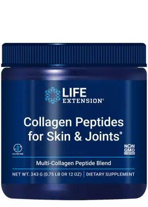 Collagen Peptides for Skin & Joints This easily mixable, easily digestible collagen supplement provides three different types of collagen