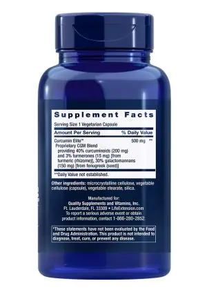 Curcumin Elite™ Turmeric Extract Inflammation health support, heart & immune support
