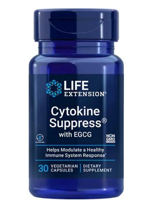 Cytokine Suppress® with EGCG Support a healthy inflammatory response