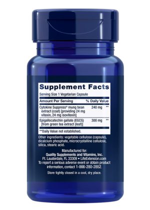 Cytokine Suppress® with EGCG Support a healthy inflammatory response
