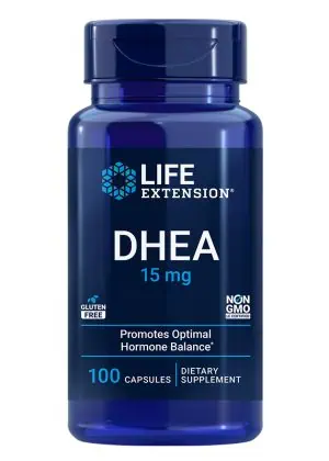 DHEA 15 mg Promotes optimal hormone balance & overall health