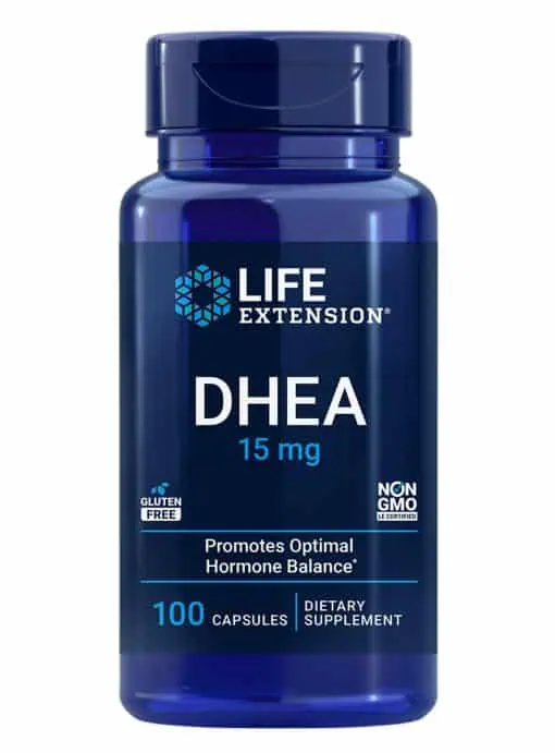 DHEA 15 mg Promotes optimal hormone balance & overall health