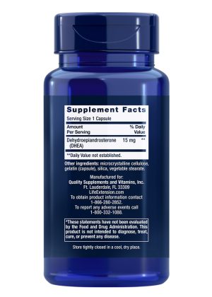 DHEA 15 mg Promotes optimal hormone balance & overall health