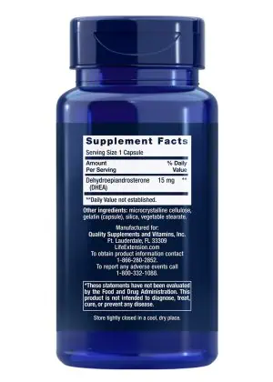 DHEA 15 mg Promotes optimal hormone balance & overall health