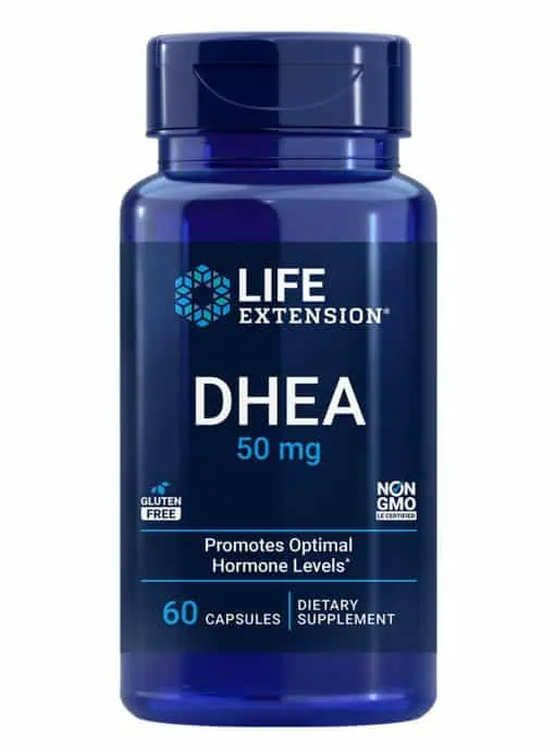 DHEA Dehydroepiandrosterone promotes healthy hormone balance & overall health