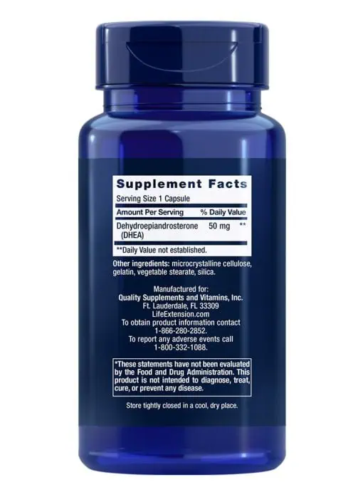 DHEA Dehydroepiandrosterone promotes healthy hormone balance & overall health