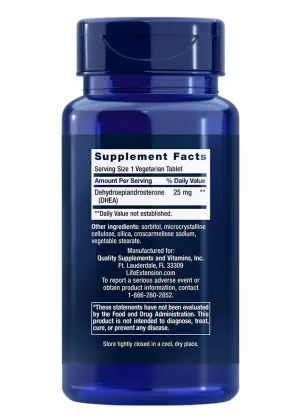 DHEA For hormone balance, muscle mass and sexual function