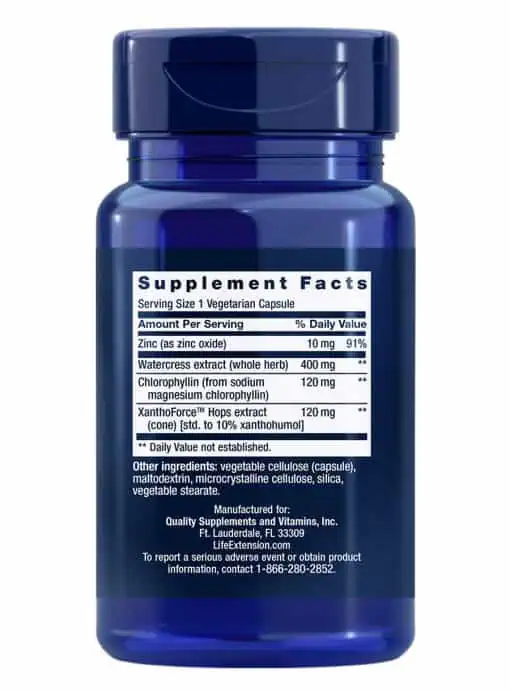 DNA Protection Formula Focused nutritional support & xanthohumol for healthy DNA.