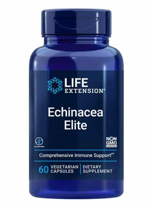 Echinacea Elite Immune support, dual-extracts, standardized formula
