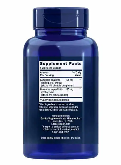 Echinacea Elite Immune support, dual-extracts, standardized formula