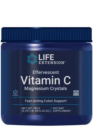 Effervescent Vitamin C Magnesium Crystals Immediate relief from occasional constipation
