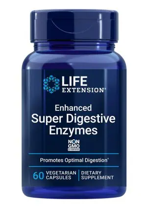 Enhanced Super Digestive Enzymes Supports digestion & comfort—especially for plant-based diets