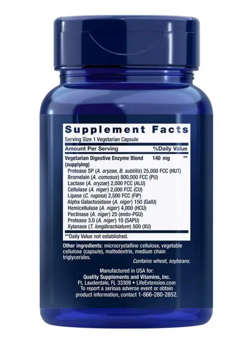 Enhanced Super Digestive Enzymes Supports digestion & comfort—especially for plant-based diets