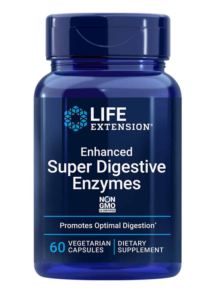Enhanced Super Digestive Enzymes Supports digestion & comfort—especially for plant-based diets