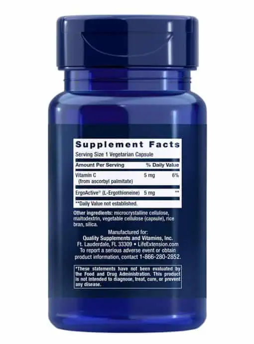 Essential Youth L-Ergothioneine longevity & healthy aging supplement