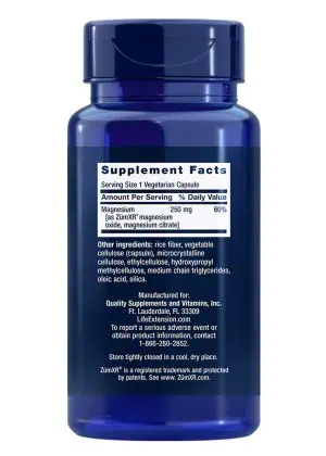 Extend-Release Magnesium Heart & bone health, prolonged absorption