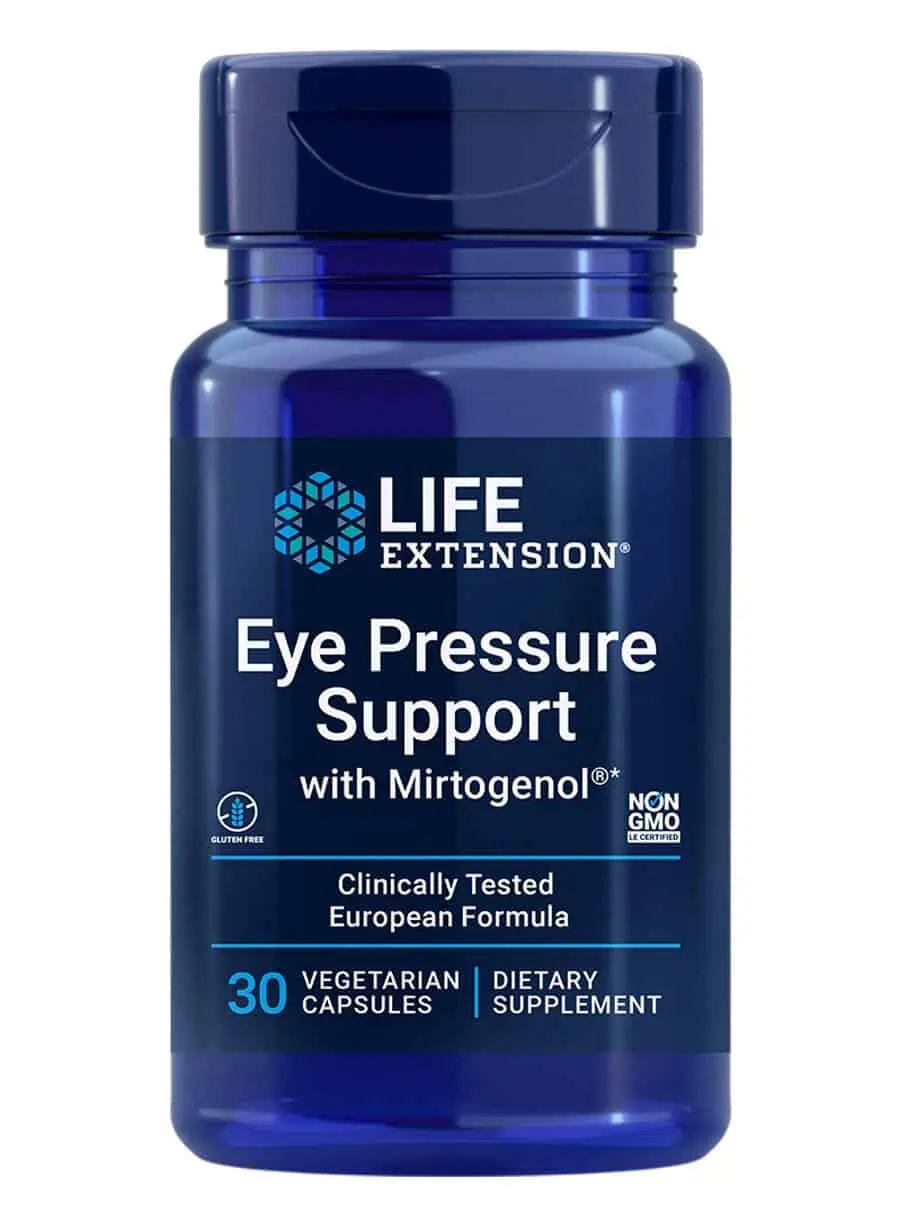 Eye Pressure Support with Mirtogenol Helps safeguard ocular health