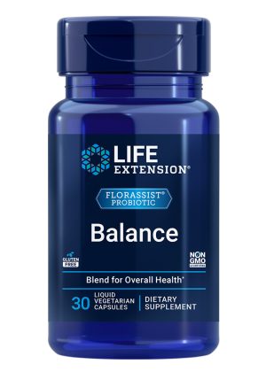 FLORASSIST® Probiotic Balance Pr obiotic supplement promotes digestive & whole-body health