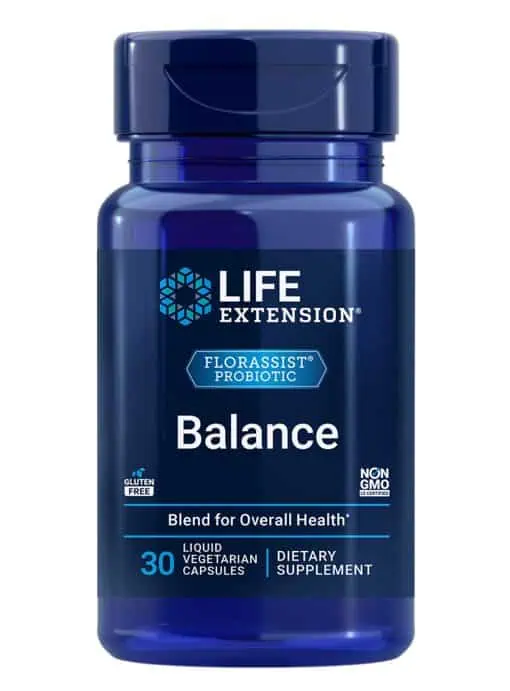 FLORASSIST® Probiotic Balance Pr obiotic supplement promotes digestive & whole-body health