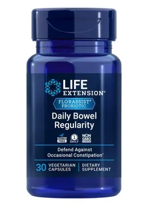 FLORASSIST® Probiotic Daily Bowel Regularity Clinically studied probiotic for occasional constipation