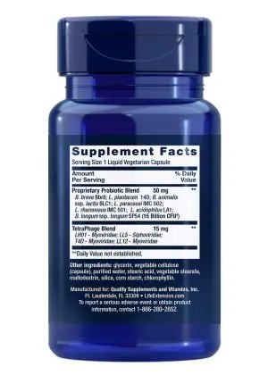 FLORASSIST® Probiotic GI with Phage Technology Optimal digestive health, microbiome balance, advanced formula