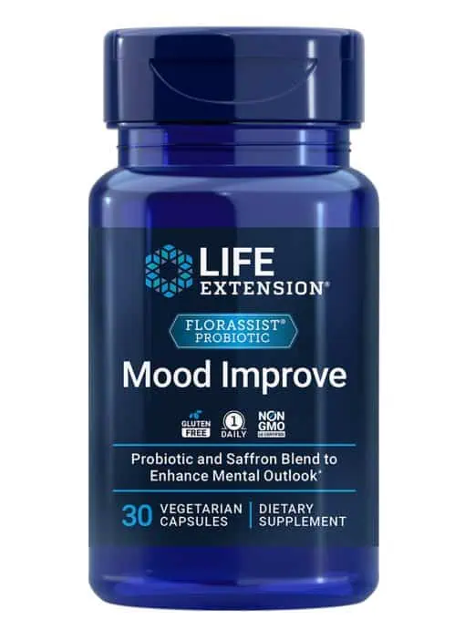 FLORASSIST® Probiotic Mood Improve Probiotic and saffron blend enhances mood & mental outlook