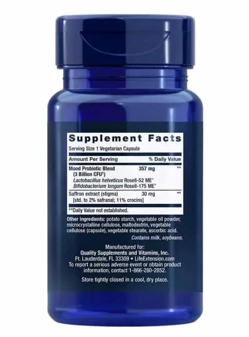 FLORASSIST® Probiotic Mood Improve Probiotic and saffron blend enhances mood & mental outlook