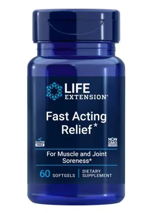 Fast Acting Relief Quick relief for discomfort in bones, joints & muscles