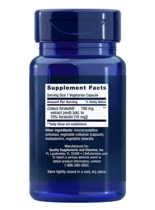 Forskolin Promotes cellular energy & healthy cellular function