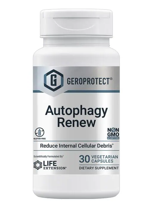 GEROPROTECT® Autophagy Renew Encourages cellular housekeeping and longevity