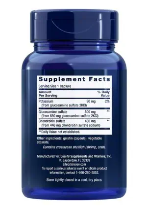 Glucosamine/Chondroitin Capsules High-quality nutrition for healthy joints and cartilage