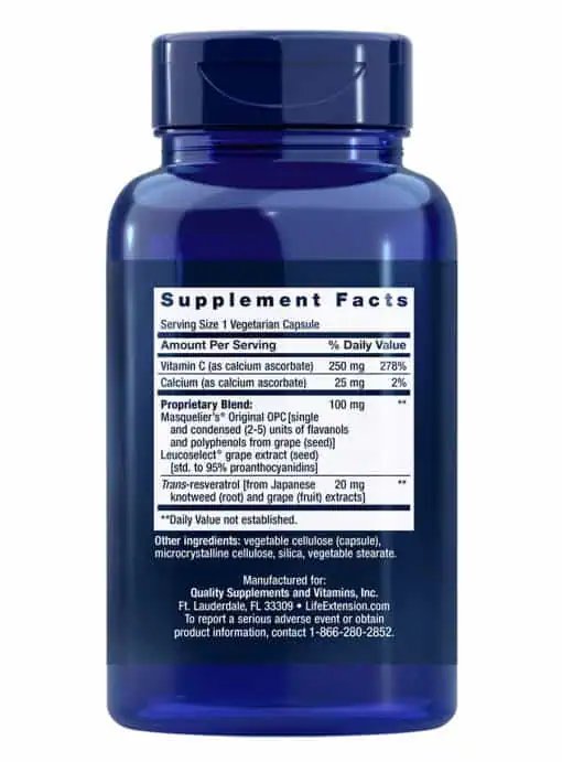 Grapeseed Extract Potent blend of antioxidant plant extracts