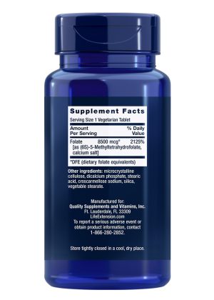 High Potency Optimized Folate Heart & brain health, homocysteine support, strong dose