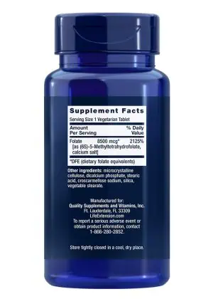 High Potency Optimized Folate Heart & brain health, homocysteine support, strong dose