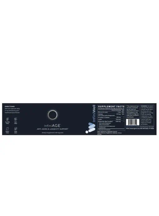 InfiniAGE- Longevity Multivitamin Supporting Pace of Aging by InfiniWell