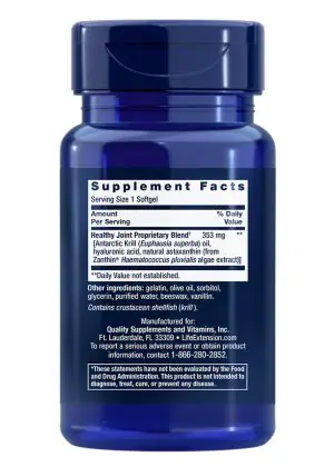 Krill Healthy Joint Formula Healthy joints, healthy body!