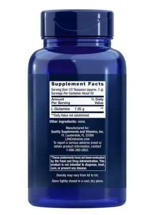 L-Glutamine Powder Supports muscle & immune health by Life Extension