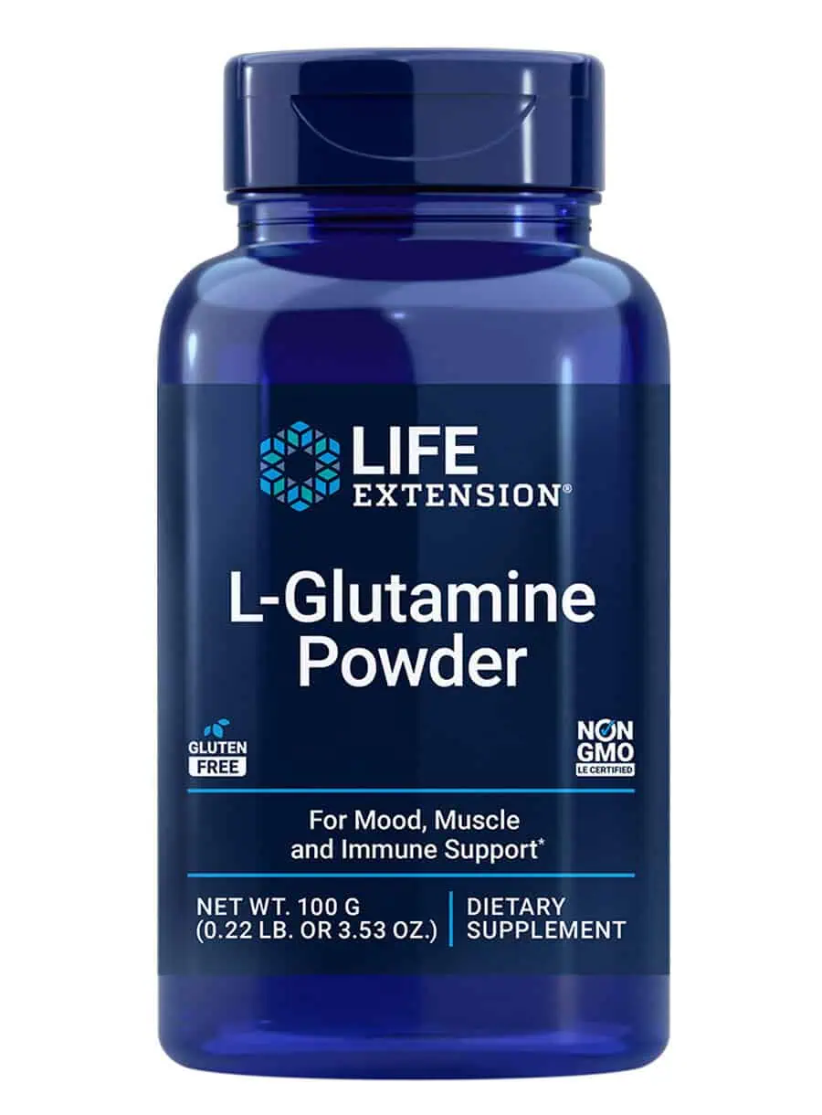 L-Glutamine Powder Supports muscle & immune health by Life Extension