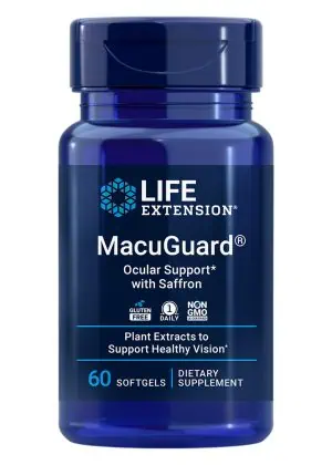MacuGuard Ocular Support with Saffron by Life Extension