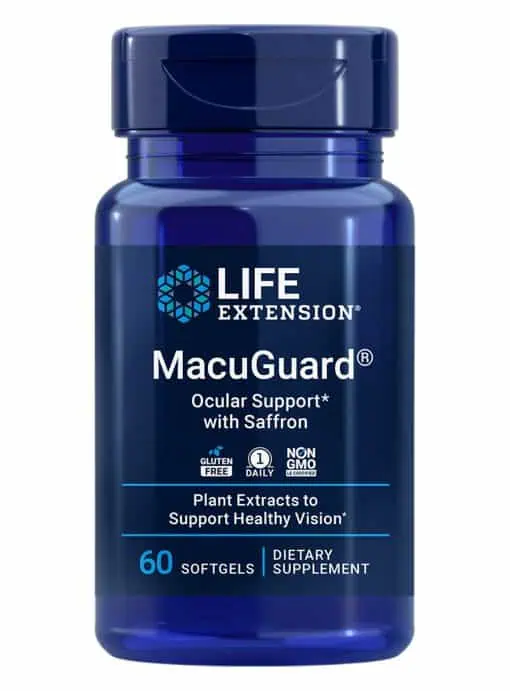 MacuGuard Ocular Support with Saffron by Life Extension