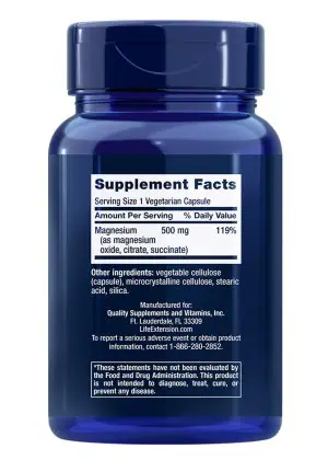 Magnesium Caps Heart & bone health from three forms of magnesium