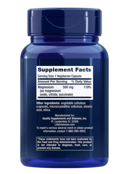 Magnesium Caps Heart & bone health from three forms of magnesium