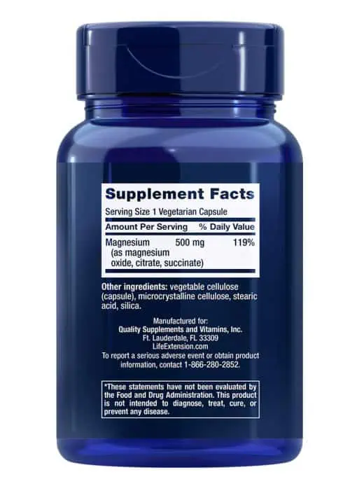 Magnesium Caps Heart & bone health from three forms of magnesium