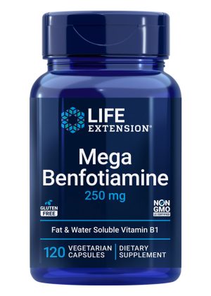 Mega Benfotiamine 250mg by Life Extension