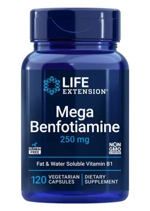 Mega Benfotiamine 250mg by Life Extension