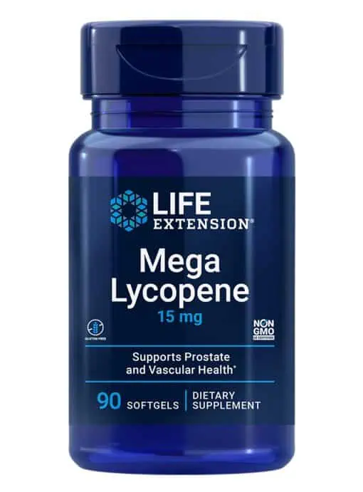 Mega Lycopene Supports prostate and arterial health