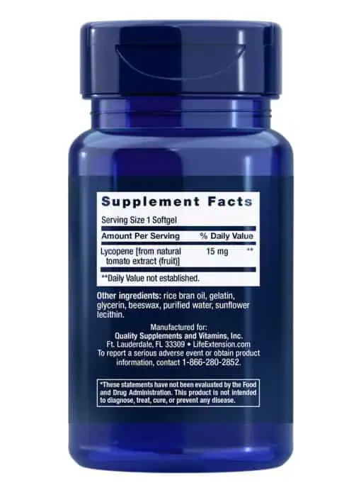 Mega Lycopene Supports prostate and arterial health