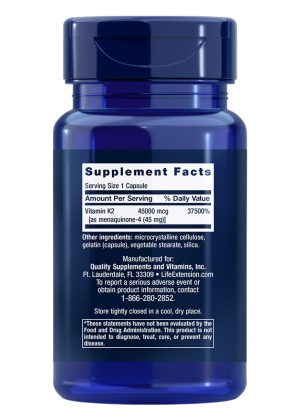 Mega Vitamin K2 by Life Extension