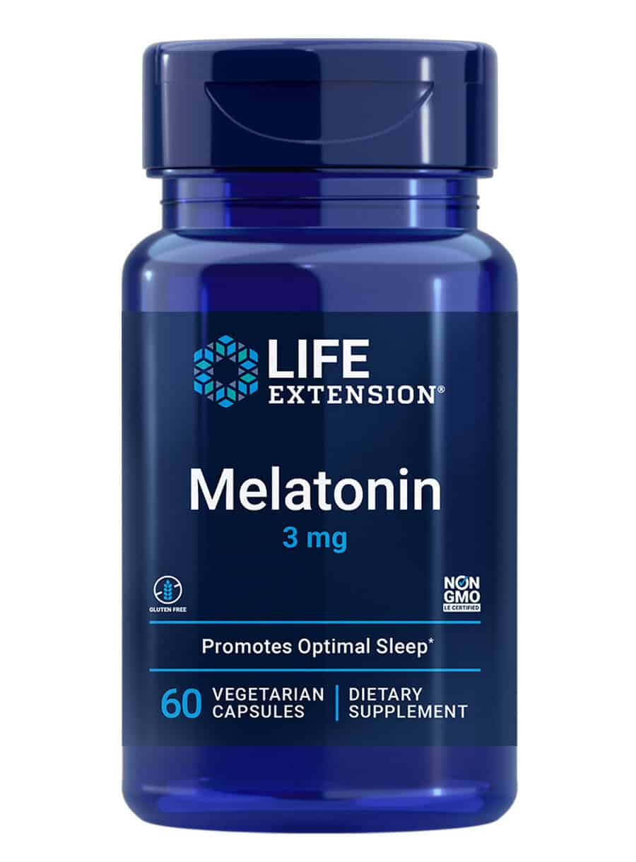 Melatonin by Life Extension Promotes optimal sleep